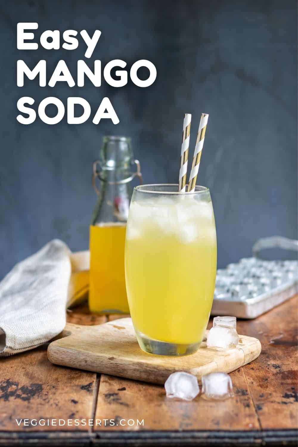 Vanilla Mango Soda Veggie Desserts