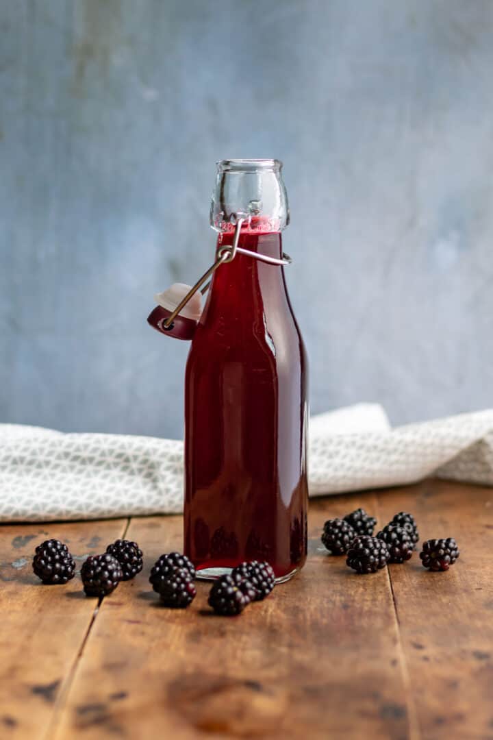 Quick Blackberry Syrup Veggie Desserts