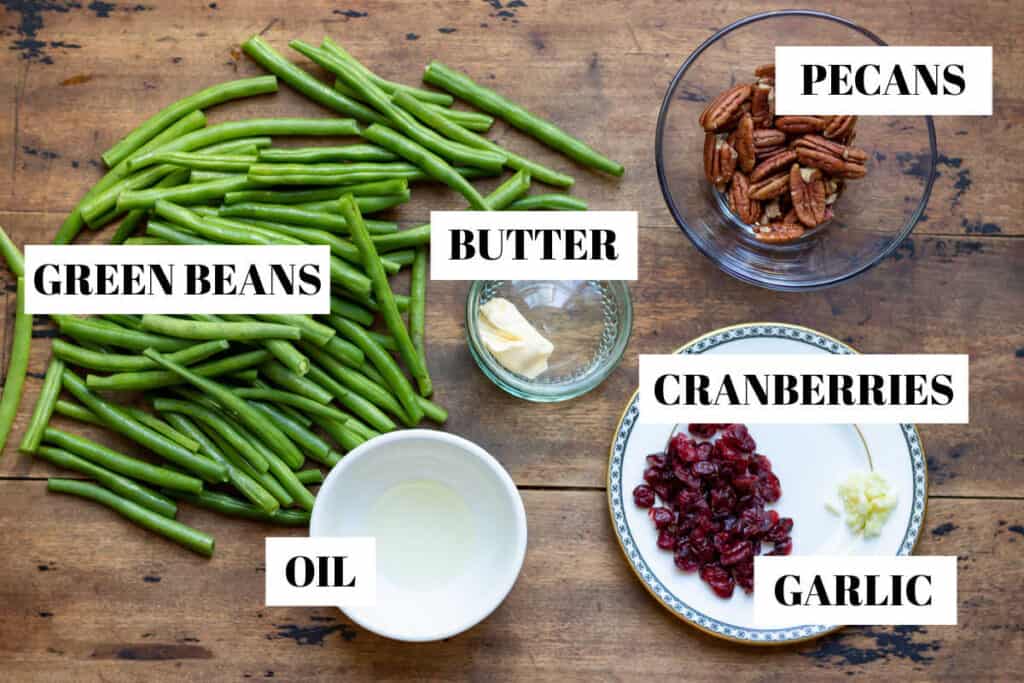 Green Beans with Cranberries and Pecans Veggie Desserts