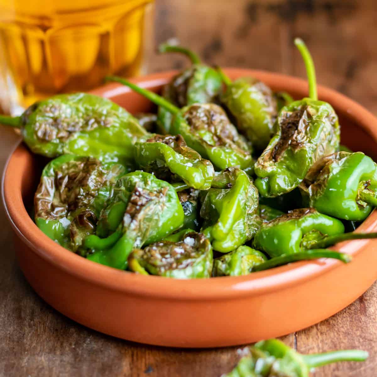 Blistered Padron Peppers Veggie Desserts