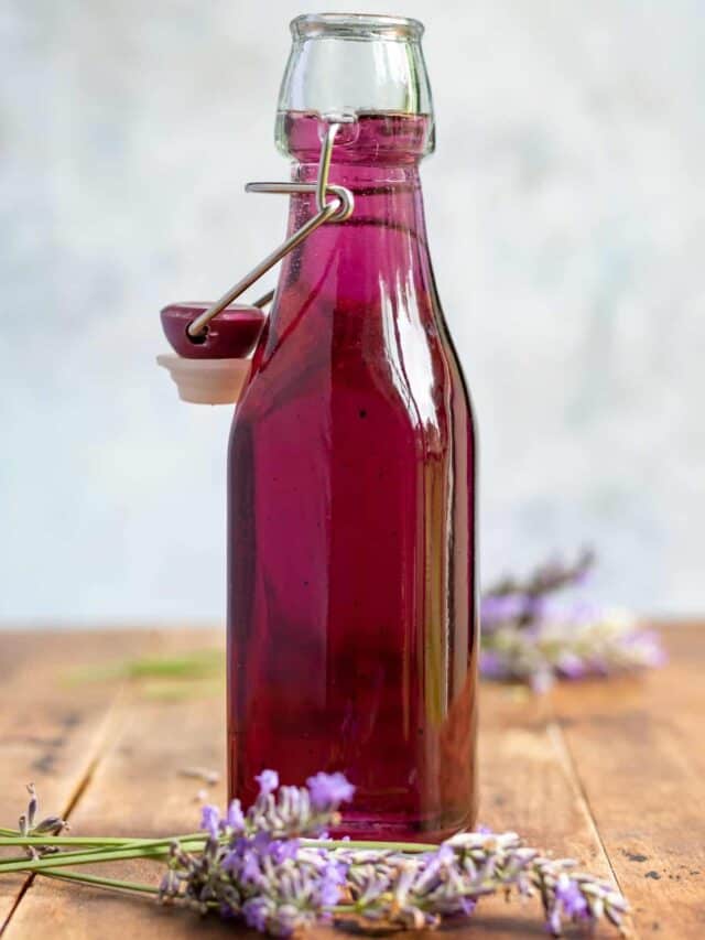 EASY LAVENDER SYRUP STORY