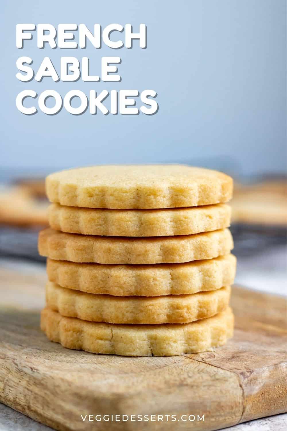 Classic French Sable Cookies