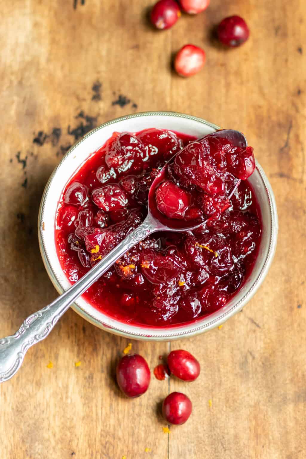 Quick Cranberry Compote - Veggie Desserts