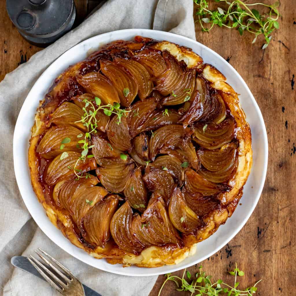 Onion Tarte Tatin Veggie Desserts