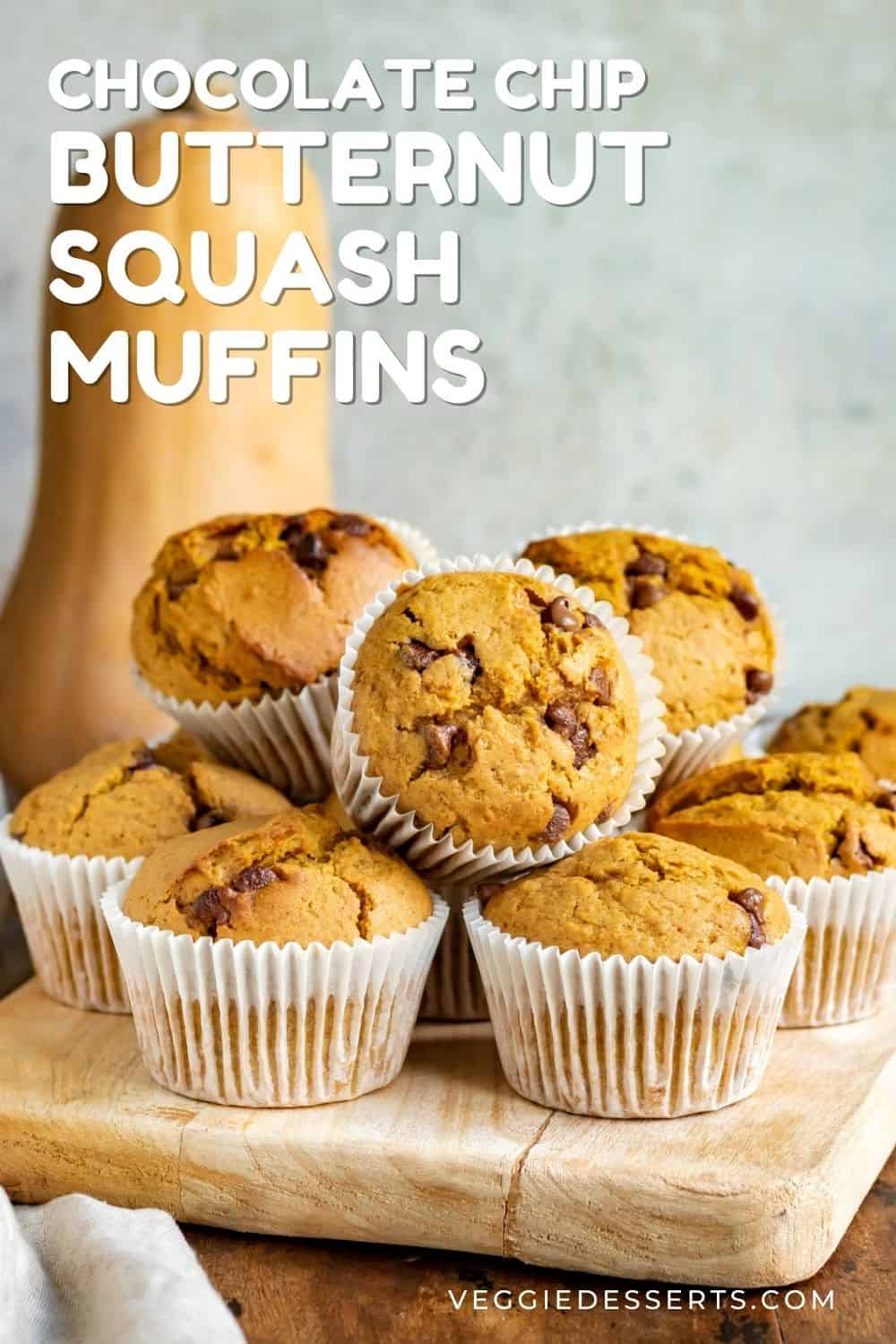 Butternut Squash Muffins Veggie Desserts