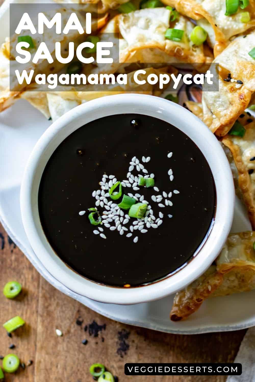 Amai Sauce Veggie Desserts