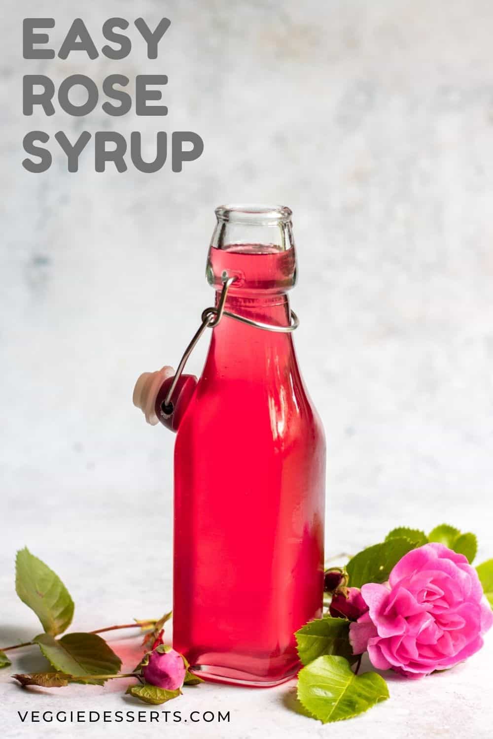 Rose Syrup Veggie Desserts