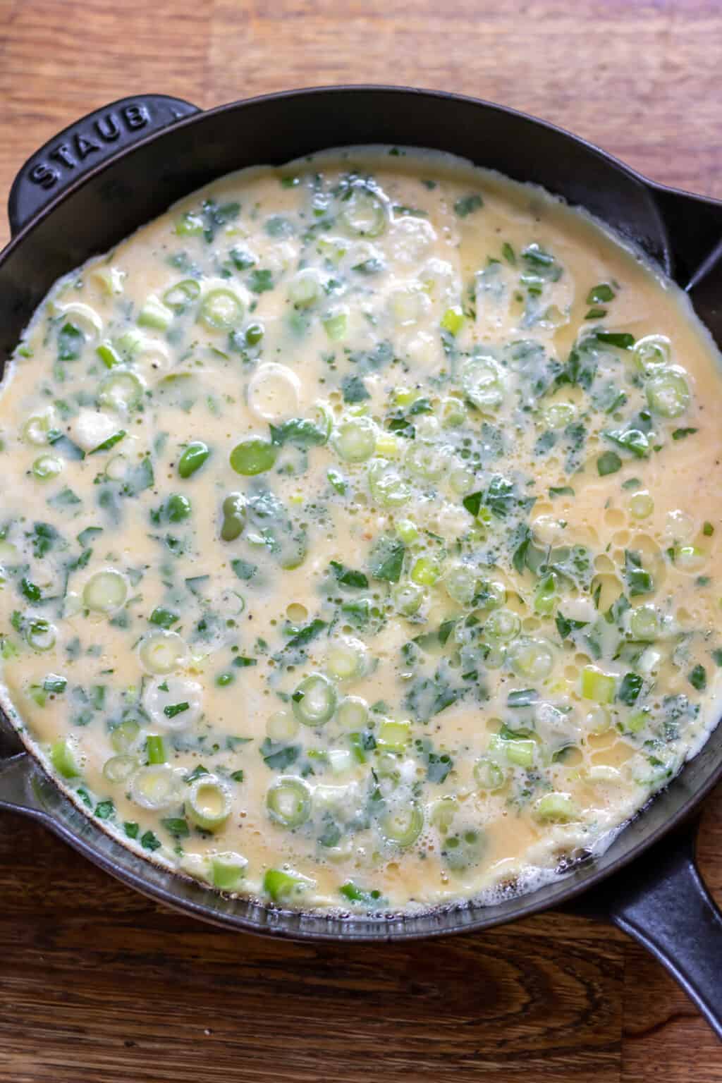 Broad Bean Frittata Veggie Desserts