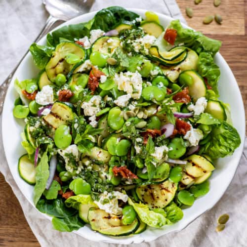 Broad Bean Salad Veggie Desserts