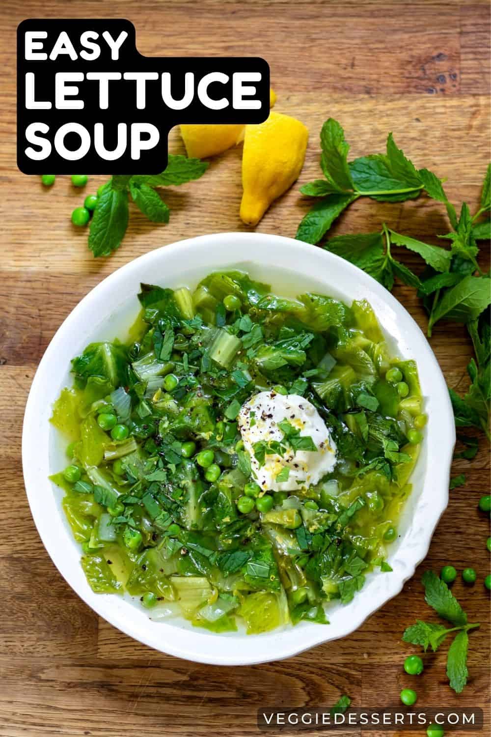 Lettuce Soup Veggie Desserts