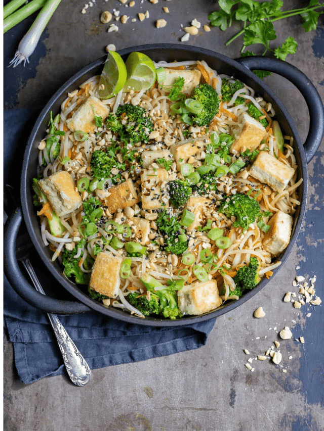 VEGAN PAD THAI STORY Veggie Desserts