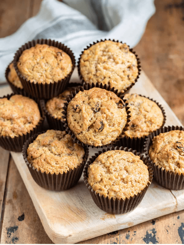 CARROT MUFFINS WITH RAISINS STORY Veggie Desserts