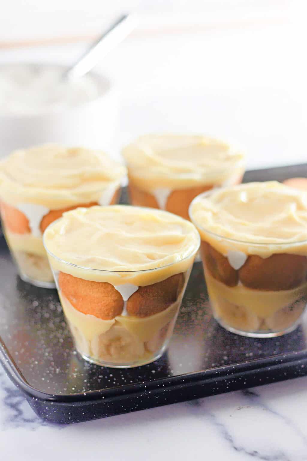 Banana Pudding Cups Veggie Desserts