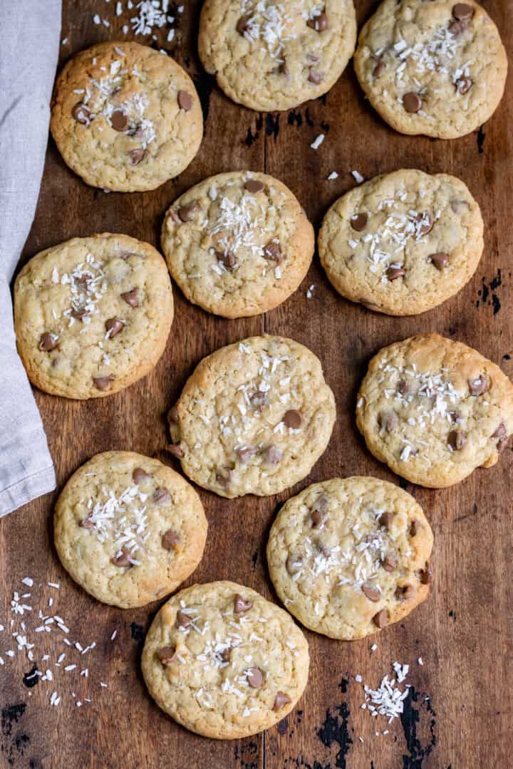 Chocolate Chip Coconut Cookies Veggie Desserts