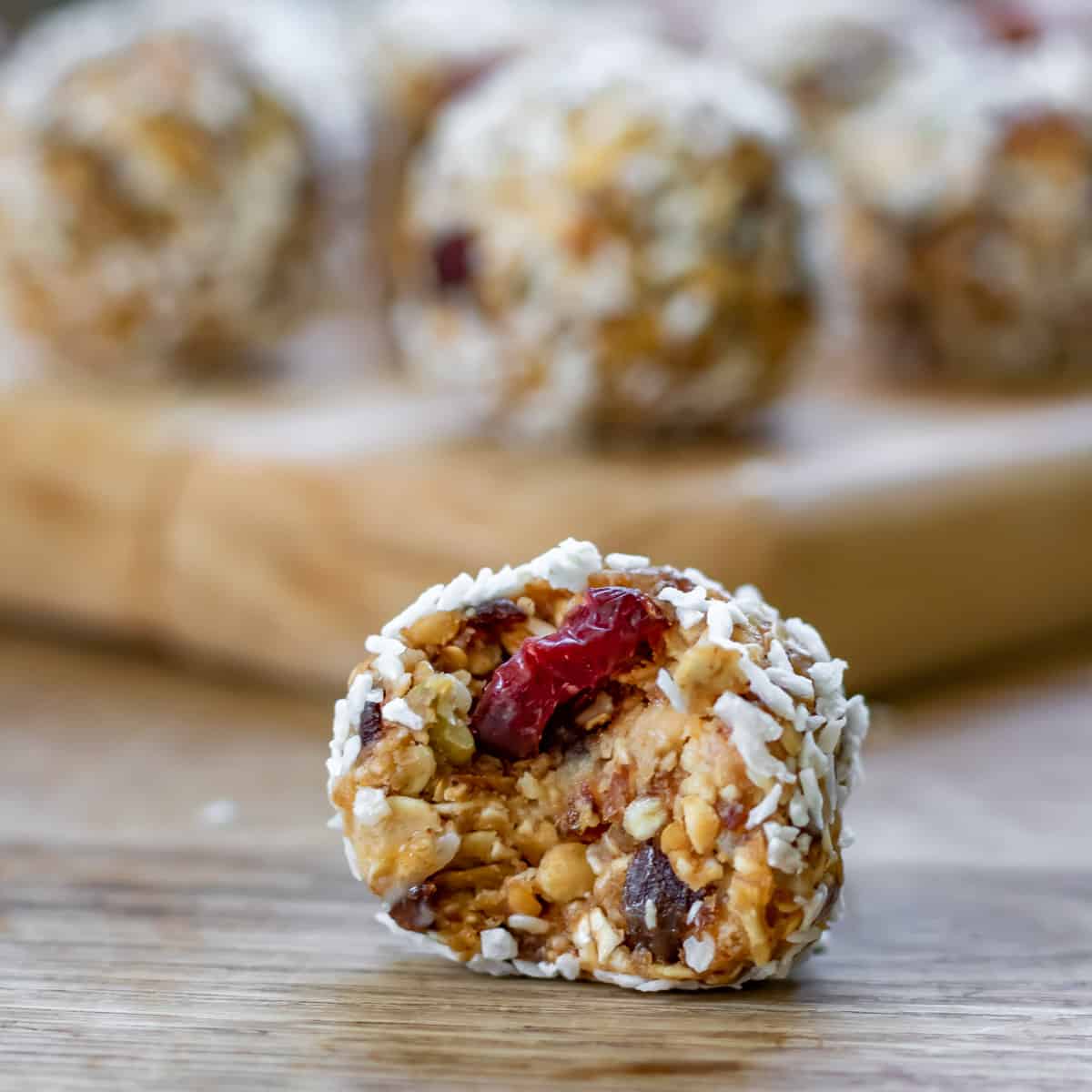 Caramel Protein Balls - Crunchy, Chewy, Vegan and Sugar Free