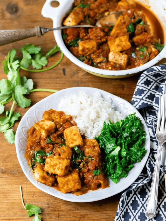 EASY TOFU CURRY STORY Veggie Desserts