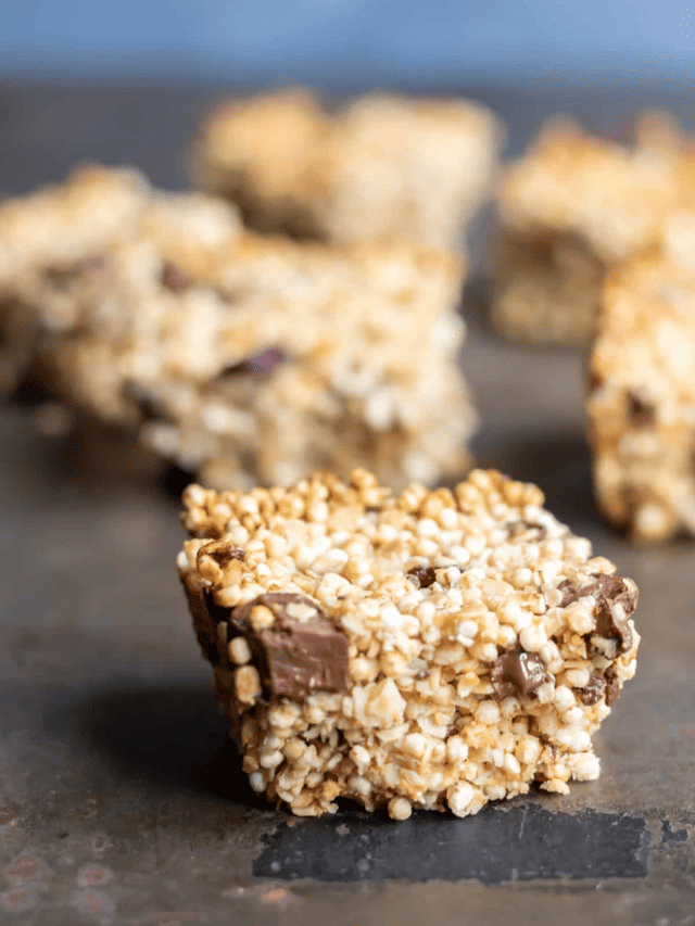CHOCOLATE QUINOA BARS STORY Veggie Desserts