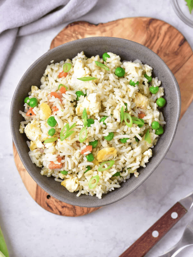 GARLIC FRIED RICE STORY Veggie Desserts