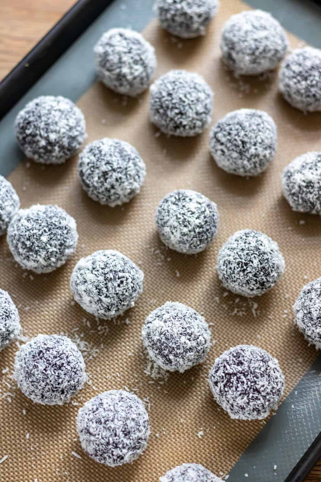Romkugler Danish Rum Balls Veggie Desserts