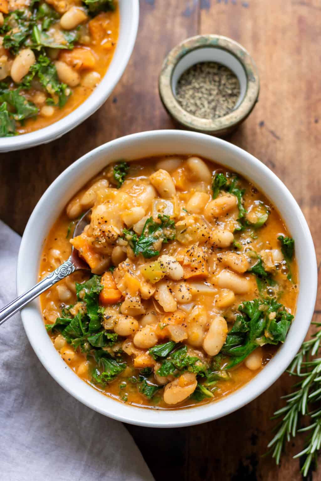 Kale and White Bean Soup Veggie Desserts