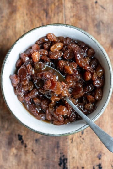 Raisin Compote - Veggie Desserts