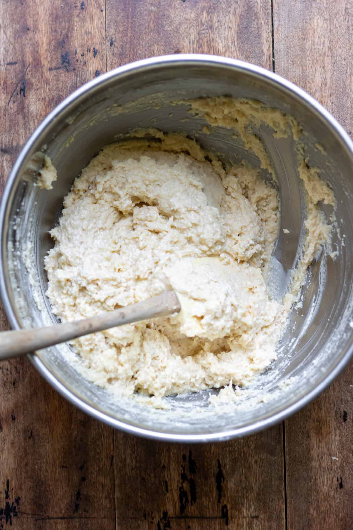 Mixed batter.