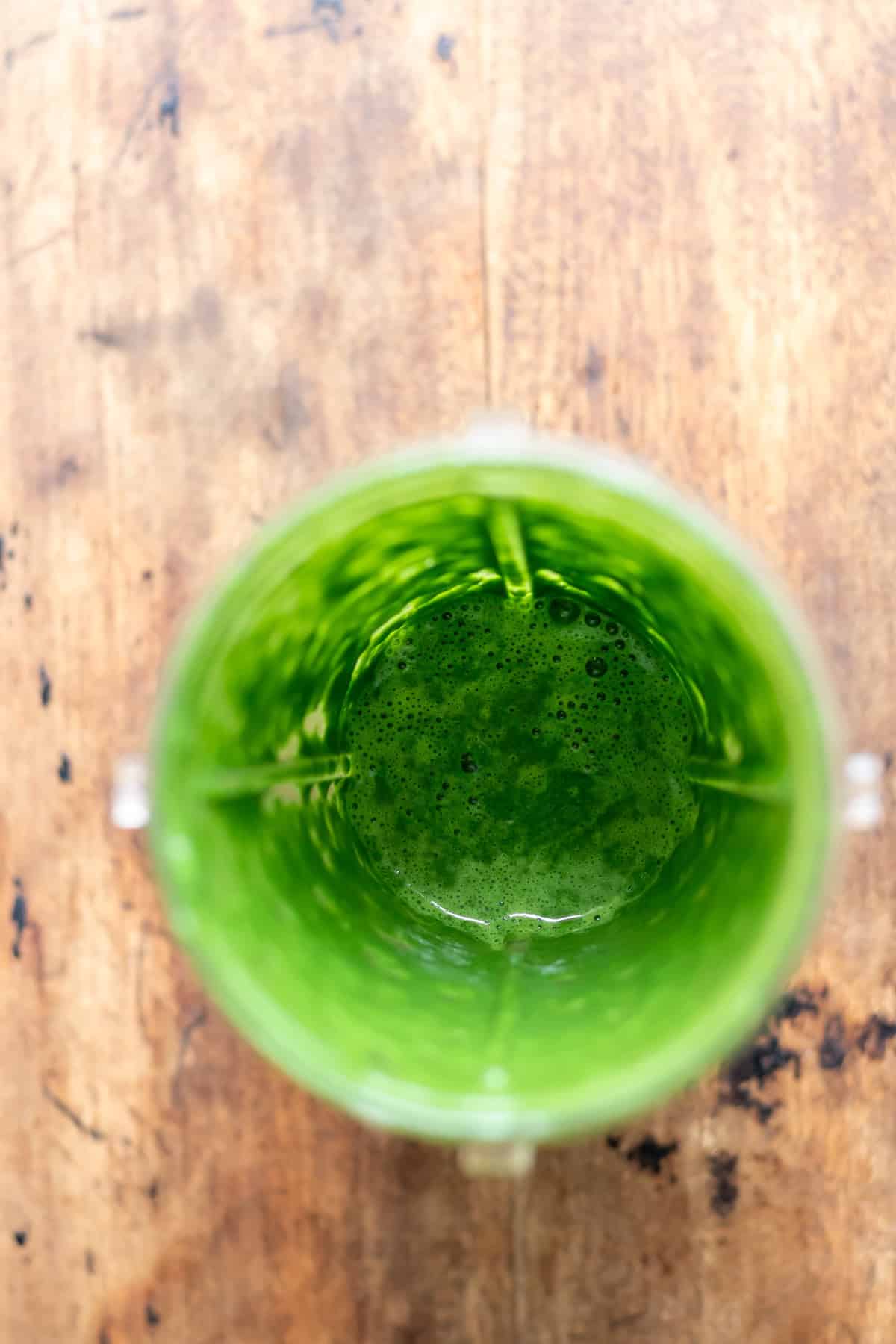 Blended stinging nettles.